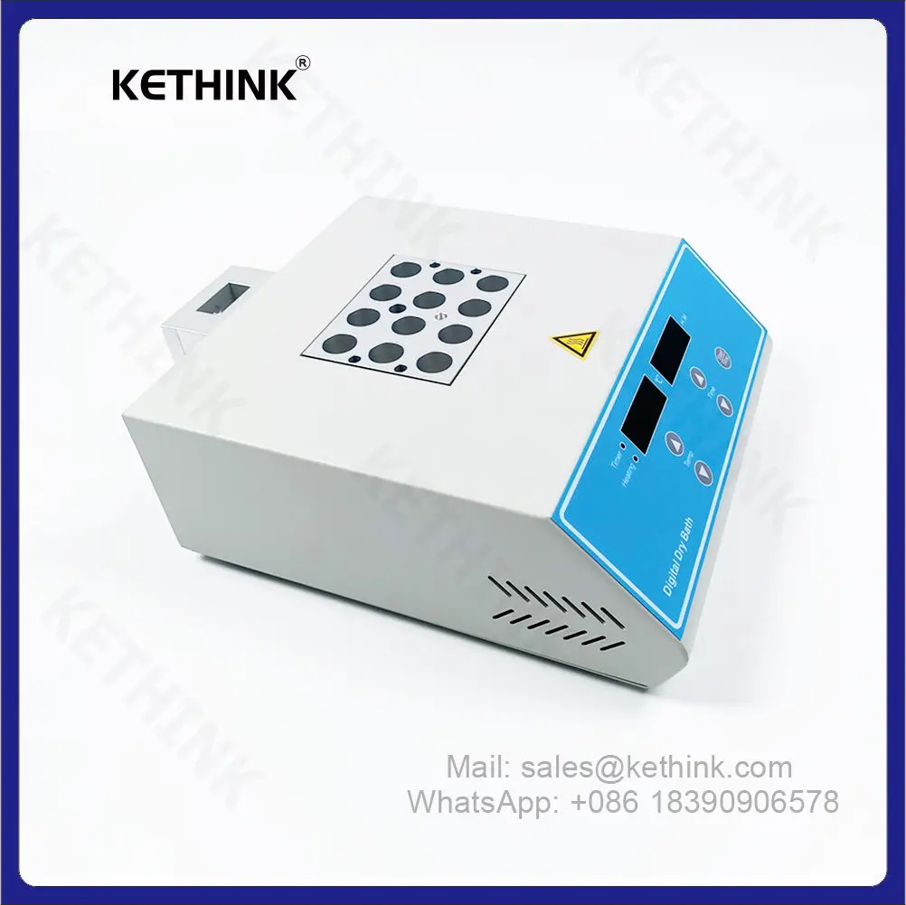 KETHINK 실험실 장치 KT-ND200-1, 휴대용 액체 샘플 농축 기계, 질소 샘플 농축 장치