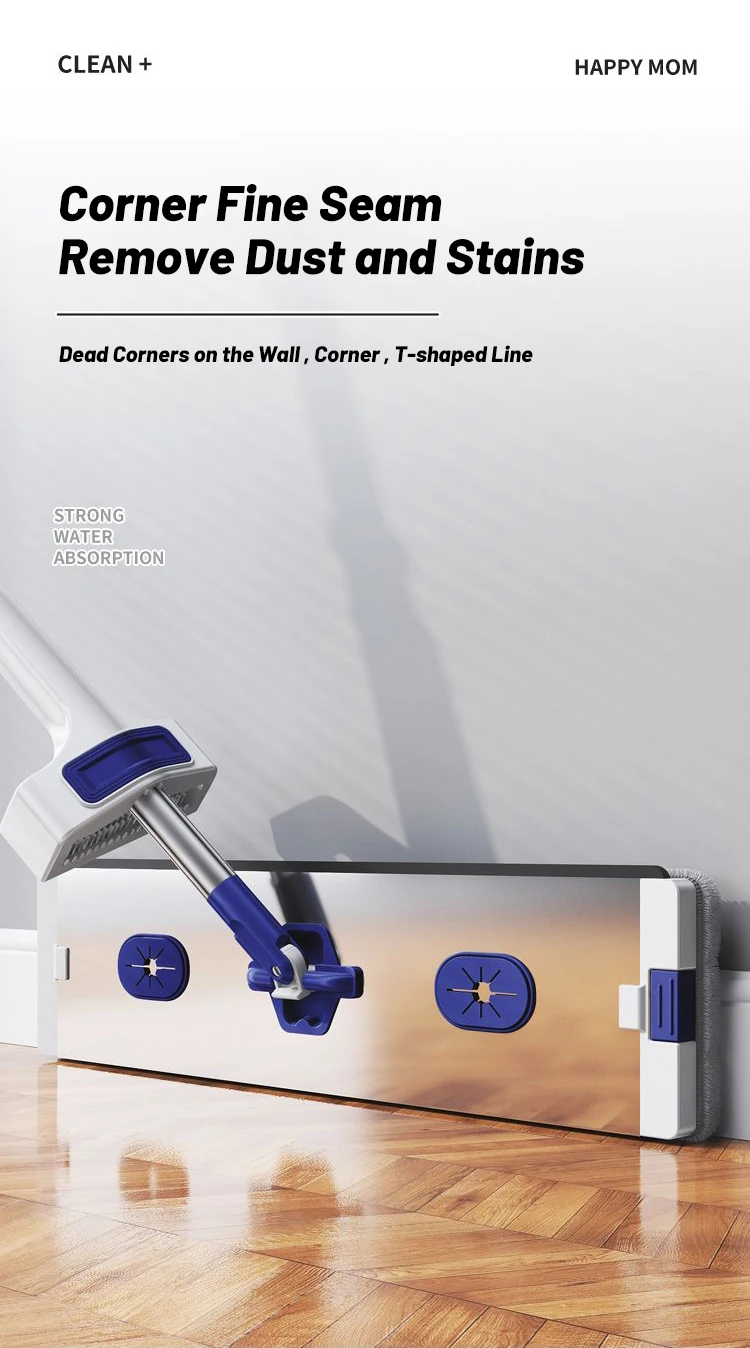 Hands Free Folding Bucket Mop Set