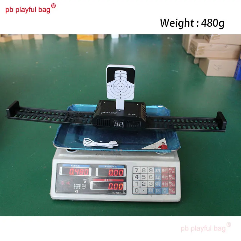 PB Playful Bag Outdoor sports Automatic reset 2mw laser induction Electronic scoring Training model target toy accessories QG380