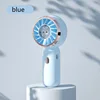 Mini Portable Fan 3 Pack Cute Handheld Fan Battery Operated Lightweight Small Personal Fan with 3 Speeds and USB Rechargeable 3