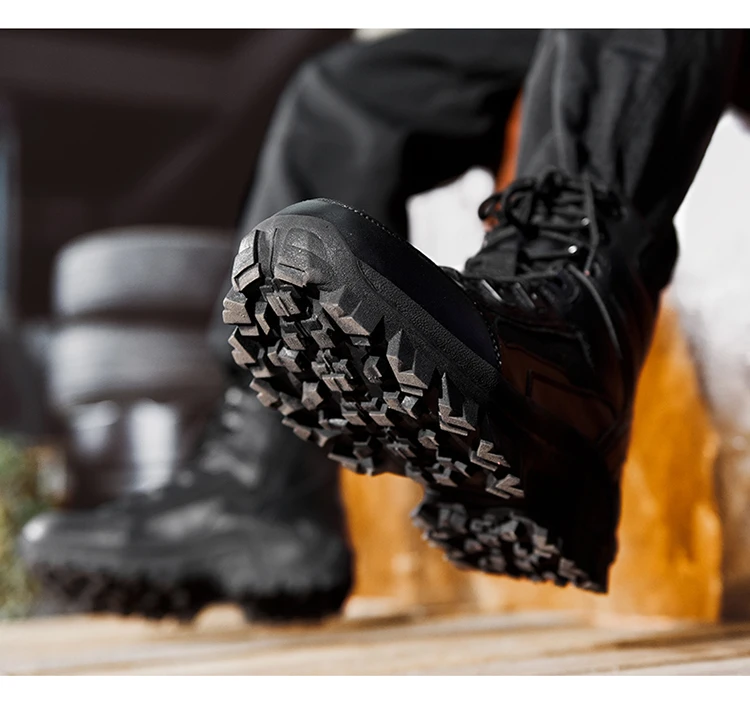 Männer Hohe Qualität Militär Armee Stiefel Taktische Schuhe Frauen Anti-Slip Wüste Stiefel Sicherheit Arbeit Outdoor Training Ultraleicht Ankle – Detail 23