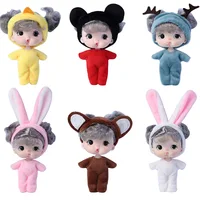 1pcs 10cm Funny Simulated Doll Mini Confused Princess Girl Toy Gift Baby Toy Cute Toys for Girls Kawayi Gifts 1