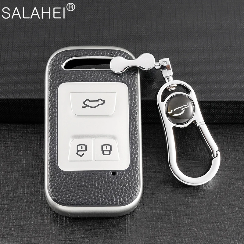 

TPU Car Remote Key Case For Chery Tiggo 4 7 8 19 Arrizo 5 3 Keyless Holder Protection Bag Smart Shell Fob Cover Auto Accessories