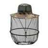Mosquito Hat With  Net Mesh Repellent Insect Bee Protection Men Women Outdoor Sunscreen Fishing Cap 5