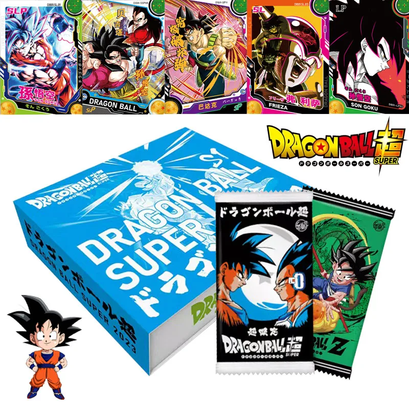 

Original Dragon Ball Super TCG Game Card Collection Anime Peripheral Rare Limited EXP Hidden Cards Table Toy Kids Birthday Gift