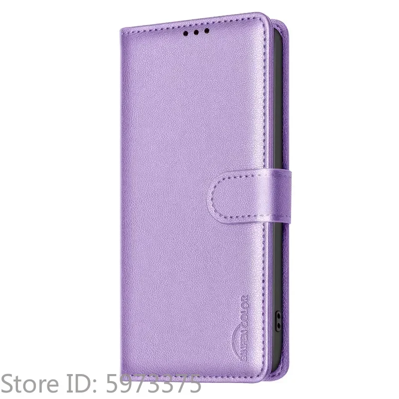 Elegant Leather Wallet Phone Case with Card Slot