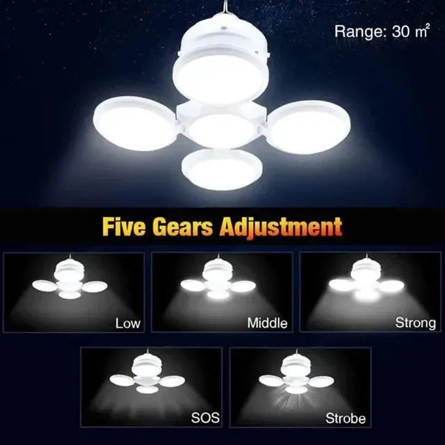 Portable Solar LED Camping Lantern 3