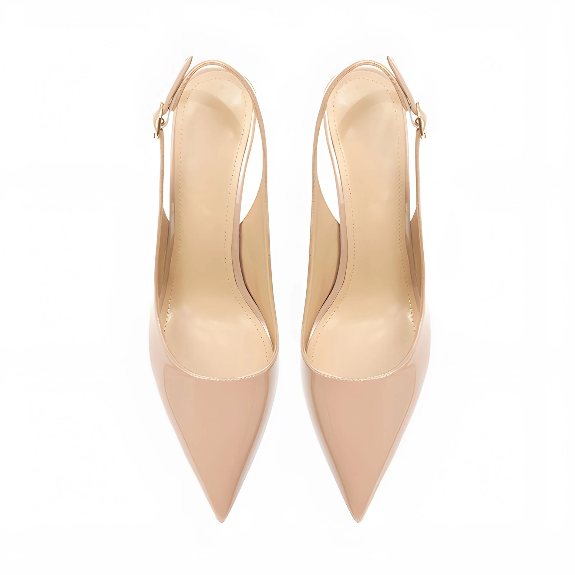 Women Sandals Summer French Toe Pointed Toe High Heel Stiletto Large Size