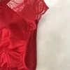 New Plus Size Mid Waist Panties for Men Gay Sexy Underwear Sexy Translucent Lace Satin Silk Briefs Big Pantie Male 2