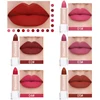 rouge a levre 15 couleurs, maquillage Sexy femme velours mat