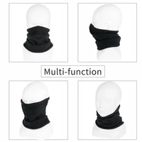 Nouveaux enfants polaire écharpe en plein air hiver réglable cordon cou couverture multi fonctionnel chaud capuche ski masque facial 3