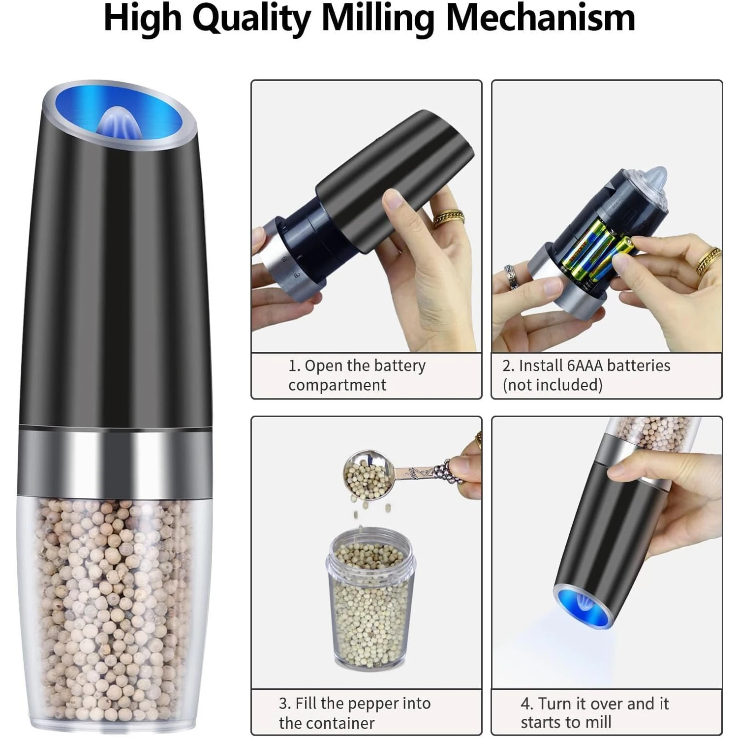 Electric Grinder Set Image 3
