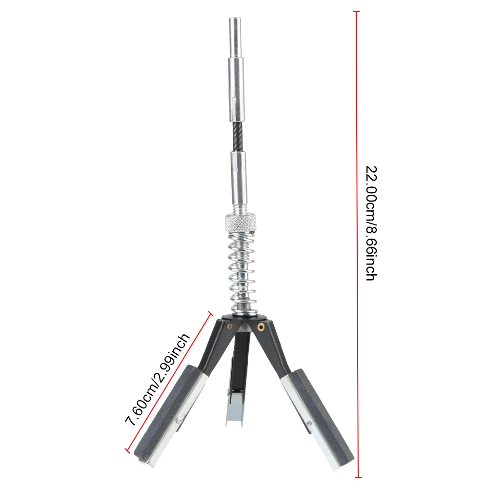 Cylinder Hone Tool Three-jaw Cylinder Sander Car Engine Brake Cylinder Bore Hone Tool Adjustable Inner Diameter Grinder Steel
