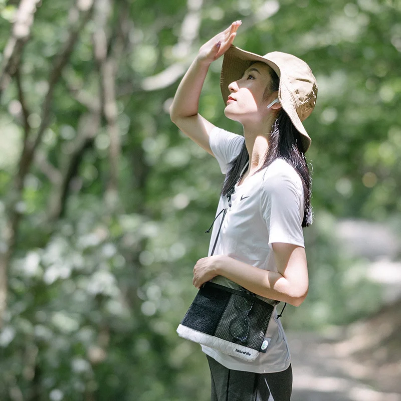 Naturehike Outdoor Leisure Small Shoulder Bag Portable Storage Polymer Fabric Small Space Large Capacity Messenger Bag