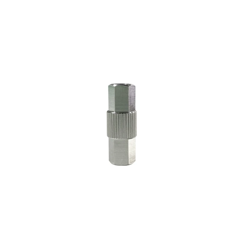 1pc LC Union Chromatography Stainless Steel Screw Thread 140Mpa Resistance HPLC Fitting