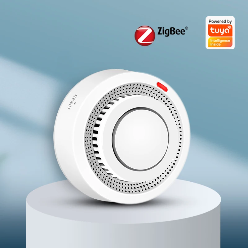 eMastiff ZigBee Smoke Detector Tuya Smart Home Security Protection