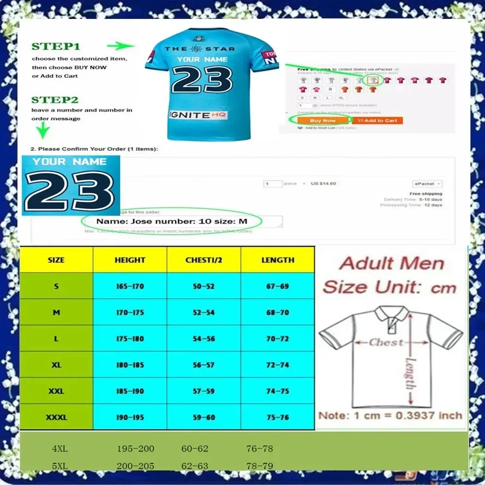 British and Irish Lions Home Rugby Jersey aldult size S--5XL Kids size 16--26 rugby jersey