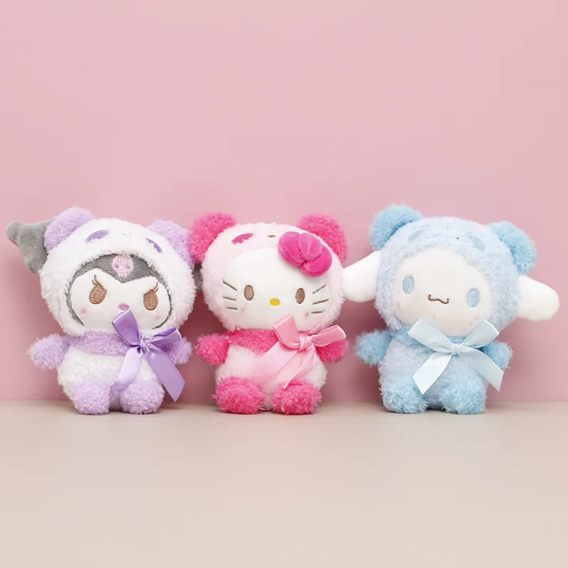 Sanrio personagens hello kitty mymelody kuromi cinnamoroll pompom purin  pequena estrela gêmea coletar ornamentos boneca modelo de brinquedo  presentes - AliExpress