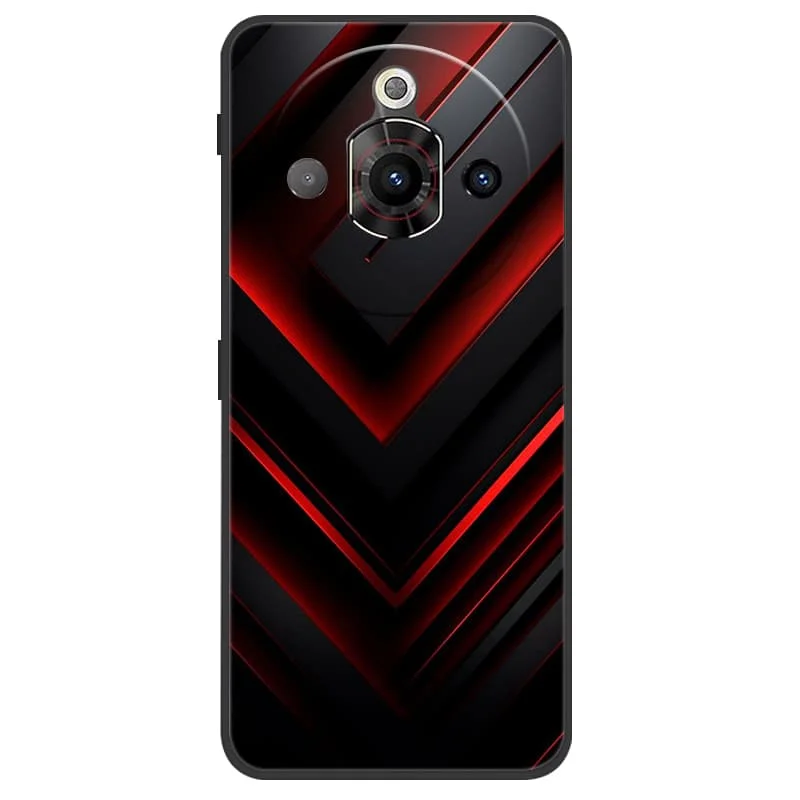 Cute Fashion Black Silicone Soft Phone Case - Shockproof Back Cover Shell