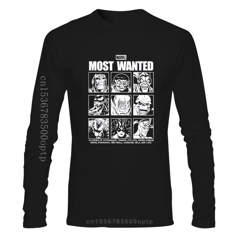 Mens Clothes Most Wanted Villains Thanos Doc Oc Green Goblin Tee Adult Men's Graphic T-Shirt |