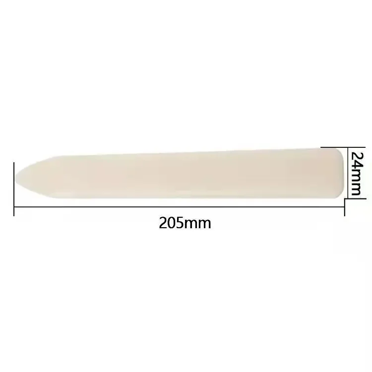 2pcs/lot Plastic Bone Folder Creaser Scoring DIY Bookbinding Leather Crafts Card Making Folding Paper Handmade Burnishing Tools