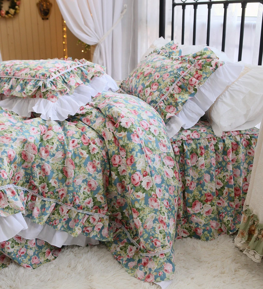 Ensemble de housse de couette - Ruffle main image 0