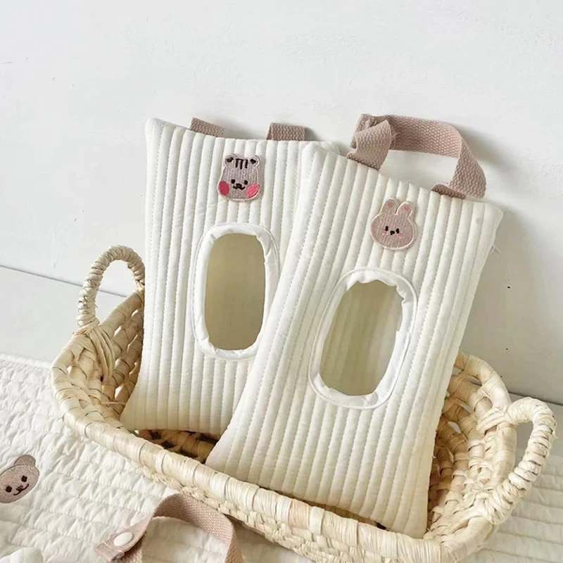 Portable Wet Wipes Case Pram Bag Extraction Flip Tissue Boxes Baby Stroller Accessories Towel Cover Newborn Hanging Bag For Cart 6