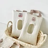 Portable Wet Wipes Case Pram Bag Extraction Flip Tissue Boxes Baby Stroller Accessories Towel Cover Newborn Hanging Bag For Cart 6