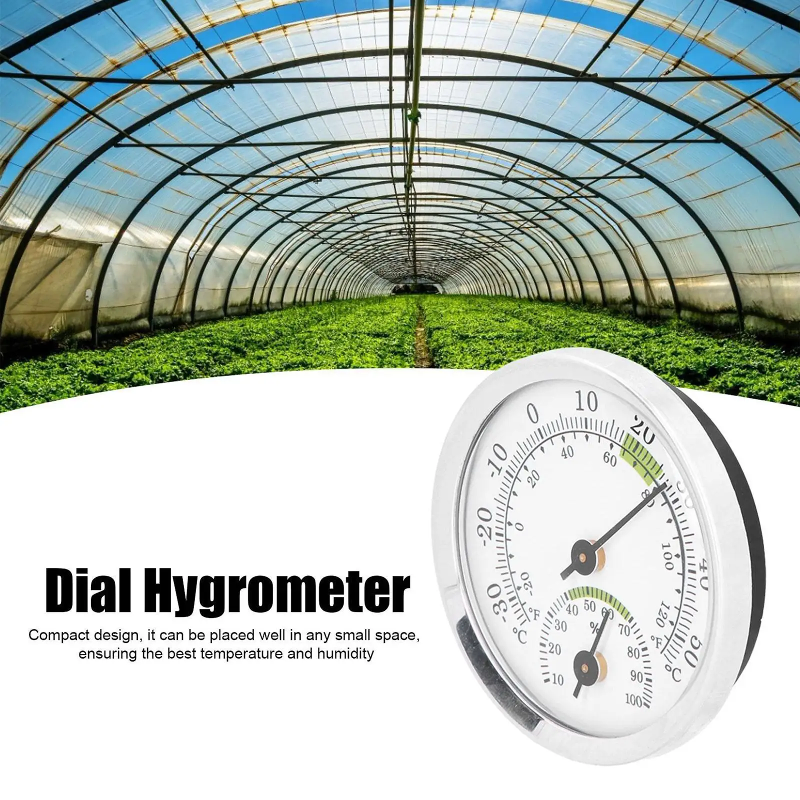 Thermometer Hygrometer Mini Pointer Type Thermometer Hygrometer Indoor Room Electronic Temperature Humidity Meter Sensor Gauge For Home Thermometer