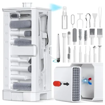 20/32-in-1 Multi-Functional Deep Cleaning Kit for iPhone Ports, AirPods, Keyboard, and Keycap Removal - Precision Tools 1