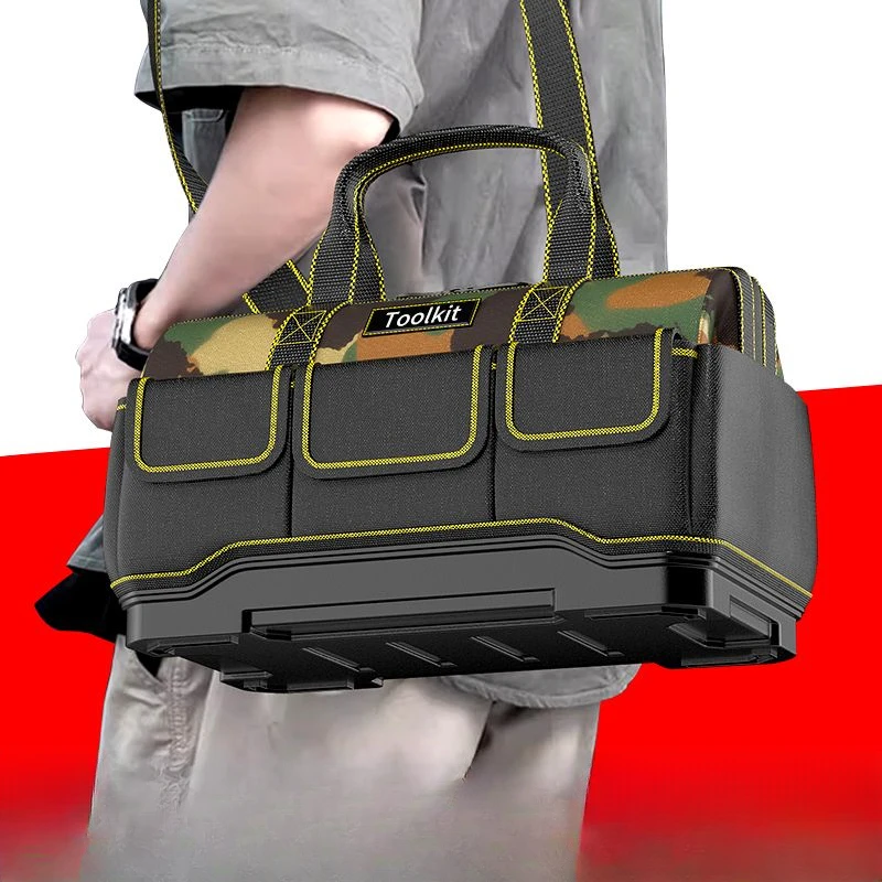 

Tool Kit Electrician Sturdy Durable Dedicated for Maintenance Multifunctional Canvas Portable Thickened Storage Bag