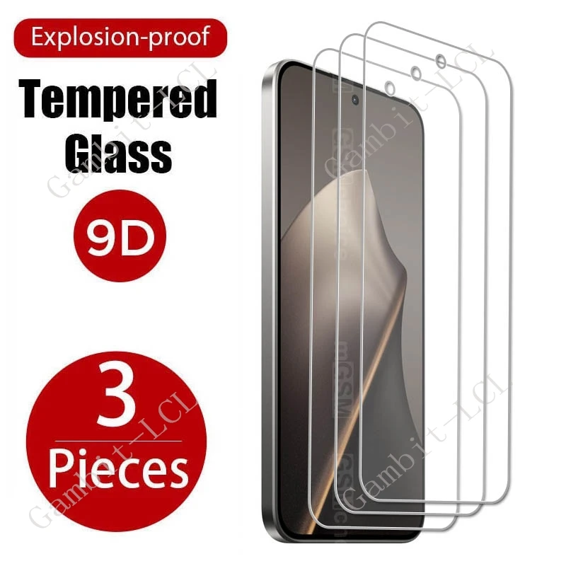 3PCS 9H HD Protective Tempered Glass For Xiaomi 15T Pro 6.83" ON Xiaomi15TPro Xiaomi15T 15TPro Screen Protector Cover Film
