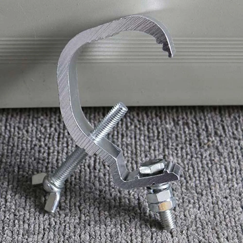 10pcs Stage Lights Hangings Light Hook Par Lamp Fixed Clip Aluminum Alloy Stage Lights Clamps Lights Clamp Bracket