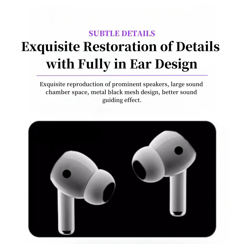 Bluetooth Earphones AIR ANC Noise Reduction Wireless Earbuds TWS Long Battery Life Pod Spatial Audio PRO