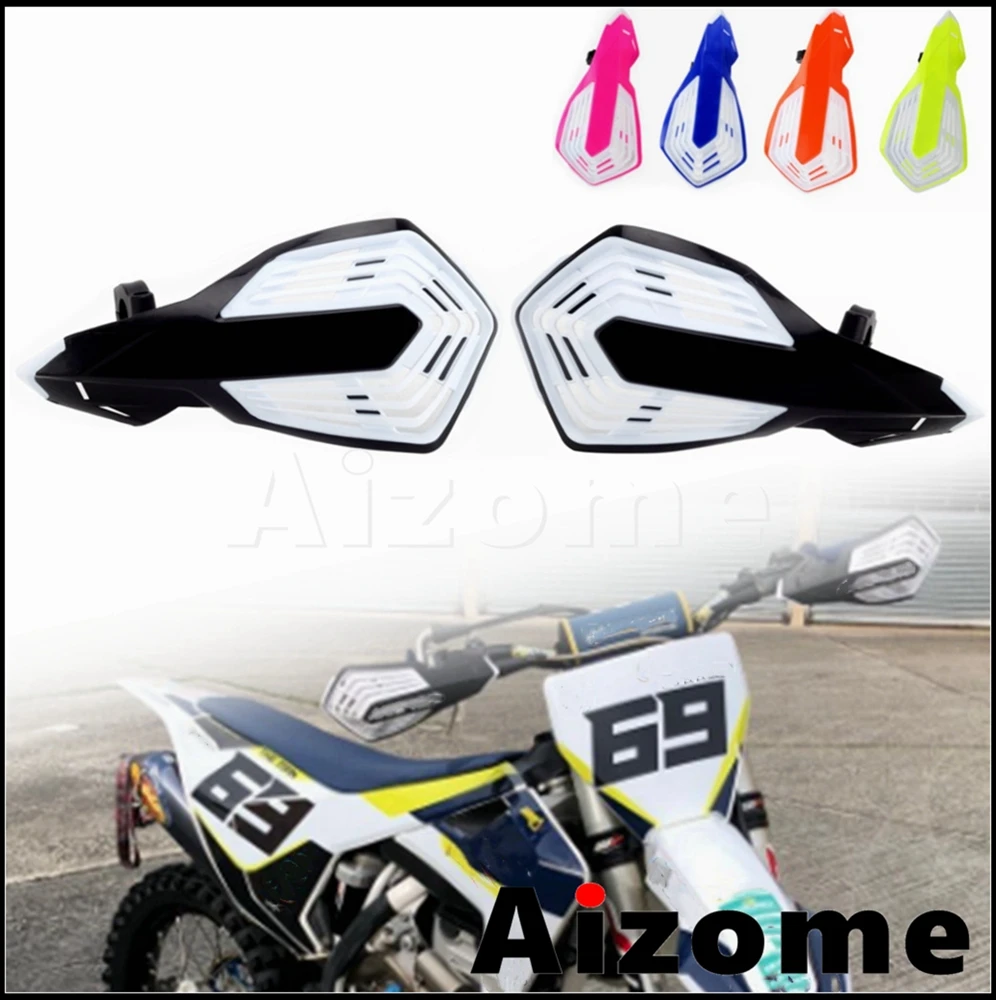 

5colors Plastic Handguards Motorcycle Hand Gaurd 22mm Handlebar Protection For Honda Suzuki Yamaha Kawasaki FE FC FX EXC XC SX