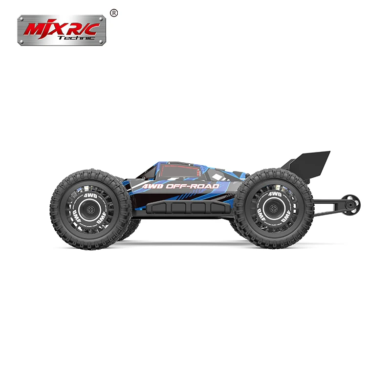 Upgrade Edition MJX 16207 Hyper Go 1/16 Brushless RC Car Hobby 2.4G Remote Control Toy Truck 4WD 70KMH High-Speed Off-Road Buggy 5