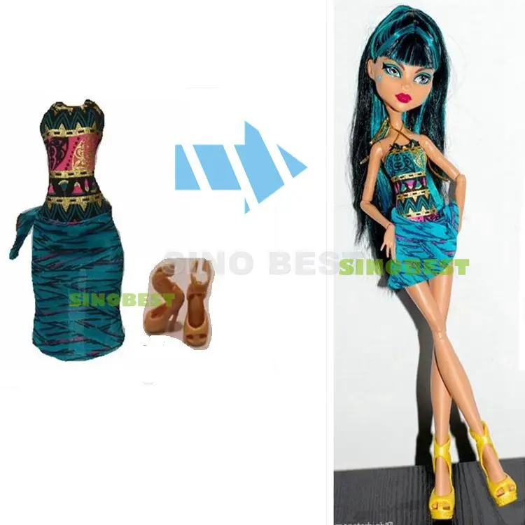 Genuine New Doll Monster High Series Collectible Clawdeen Wolf Cleo De Nile Draculaura Collection Figure Model Dress Up Toys