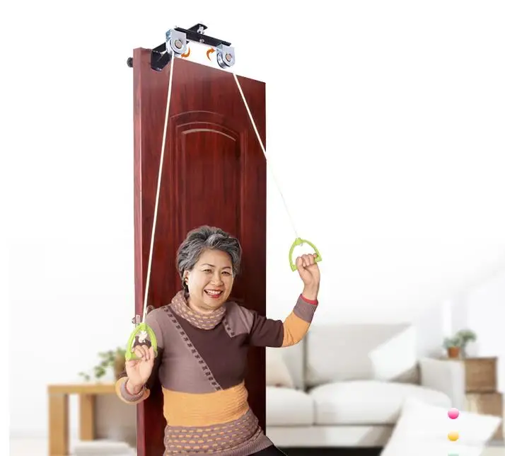 Upper limb rehabilitation pulley ring traction trainer stroke hemiplegia rehabilitation equipment hand shoulder neck training ma