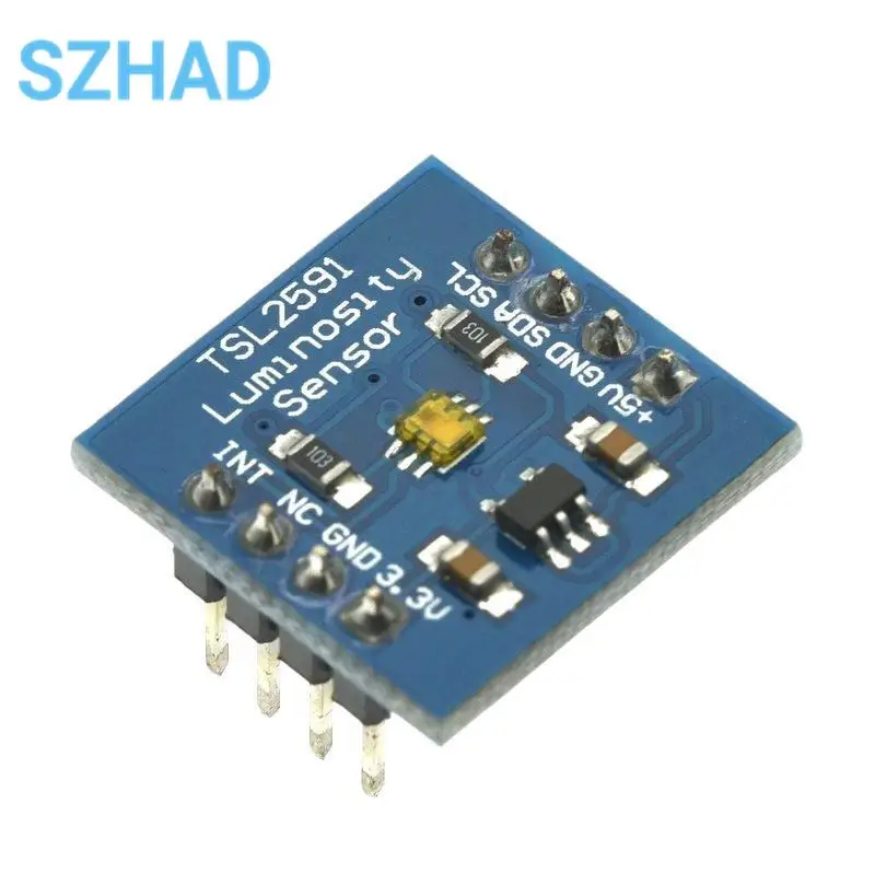 TSL2591 High Dynamic Range Digital Light Sensor Module IIC I2C TSL25911FN Light Sensor Breakout Board 3.3V 5V For Raspberry Pi image 3