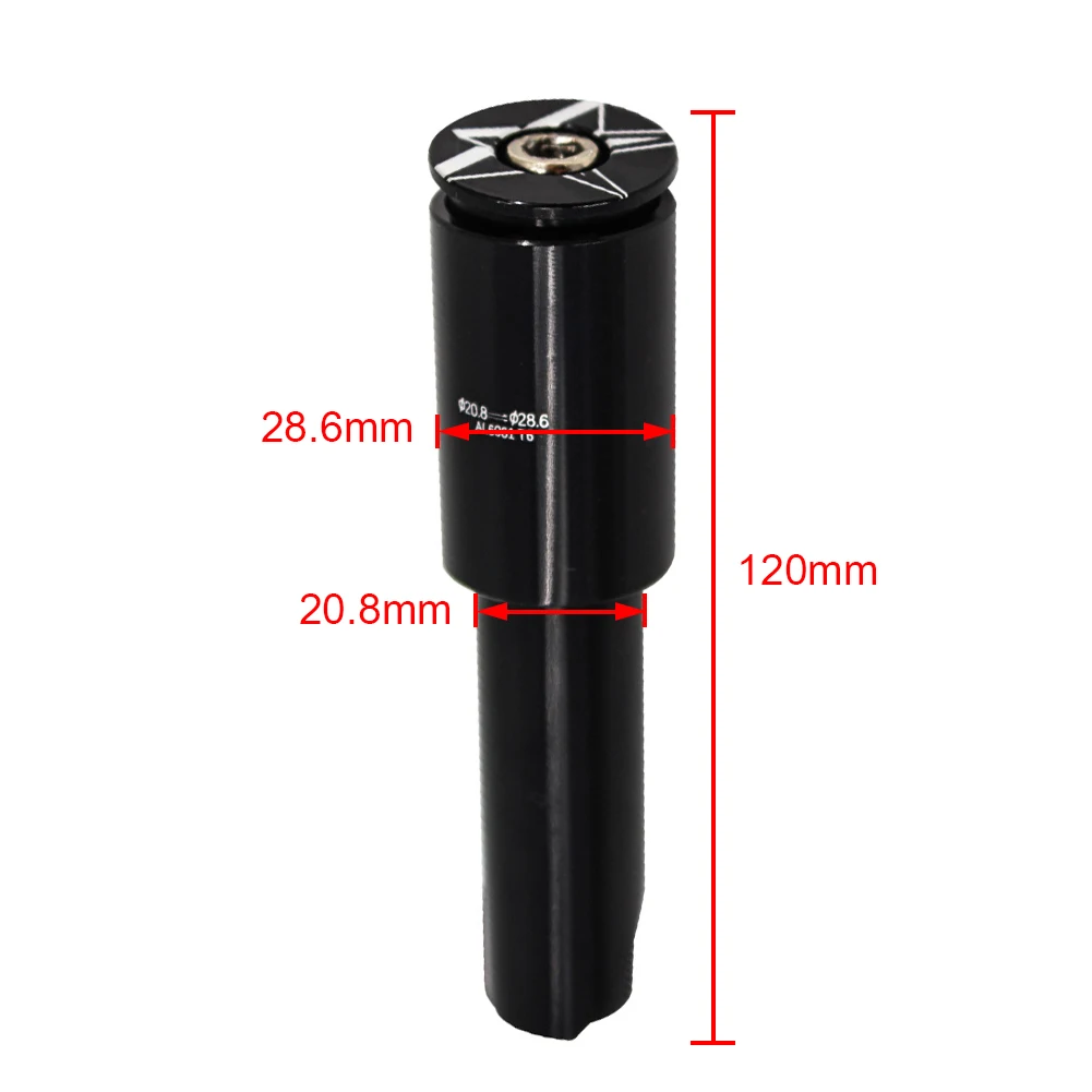 Quill to Ahead Bike Stem Adapter 22.2mm/20.8mm to 1 1/8 inch Bicycle Accessories