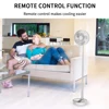 UNITEDTIME Desk and table fan, Foldable Fans Portable Travel Fan Battery Operated or USB Powered,Adjustable Height,My Foldaway 5