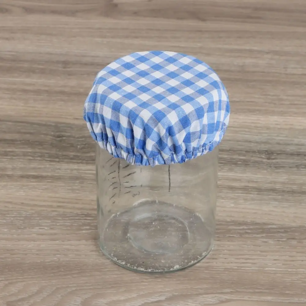 Sourdough Starter Reusable Elastic Cloth Jar Covers (8-10cm) - Breathable Fermentation Lids