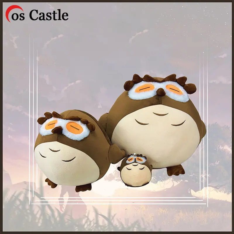 

Genshin Impact Game Diluc Ragnvindr Teyvat Zoo Owl Plush Toy Dolls Pillow Christmas Party Gift