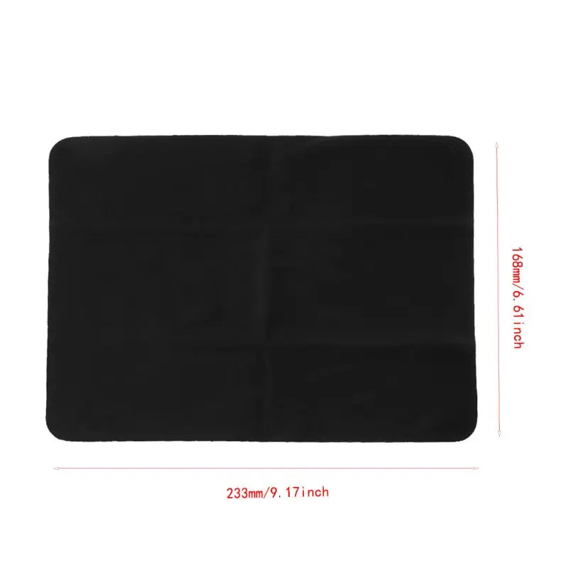 5Pieces/Bag Anti-Static Cloth Microfiber Record Cleaning Towel Lint Cleaner for LP Vinyl Turntable Pad