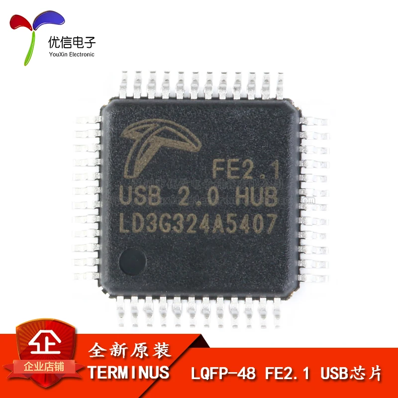 

Бытовая Мебель FE2.1 LQFP - 48 USB2.0 Высокоскоростной 7-портовый концентратор чип контроллера