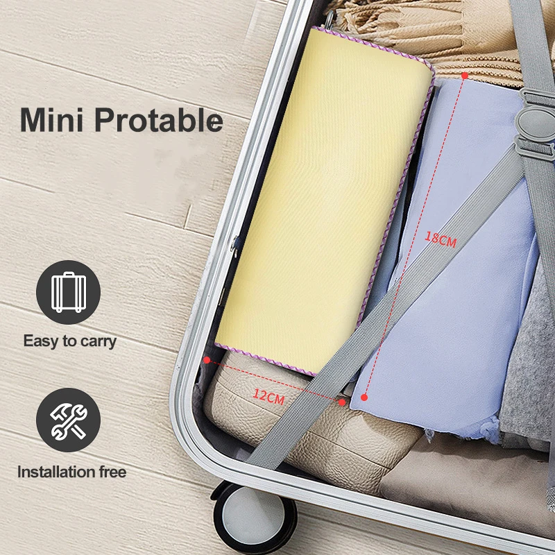 220V Portable Electric Clothes Dryer Folding Mini Travel Quick Drying Clothes Warm Air Baby Cloth Dryer Wardrobe Storage Cabinet 3