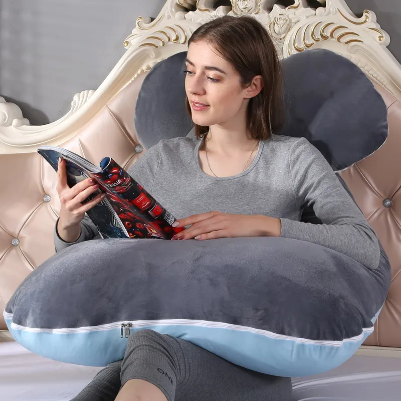 120x70cm Pregnant Pillow Pregnant Women Soft Cushions Pregnancy Maternity Support Breastfeeding Sleep pregnancy pillow