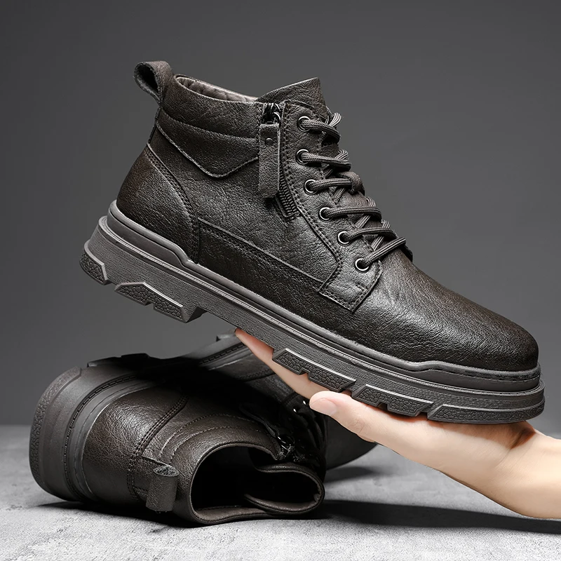 Mens Dress Boots LUODENGLANG Chukka Boots Casual Fashion Oxford