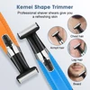 Kemei KM-1910 Waterproof Electric Shaver Eyebrow Trimmer USB Rechargeable Razor Men's Beard Trimmer Shaving Machine 4