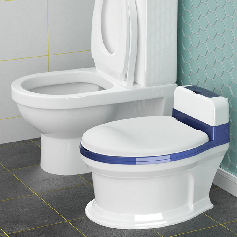 Children\'s toilet seat female baby large girl 10 years old small boy infant simulation potty dedicated to increase